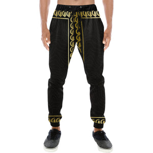 PRIVILEGE BLACC Men's All Over Print Sweatpants