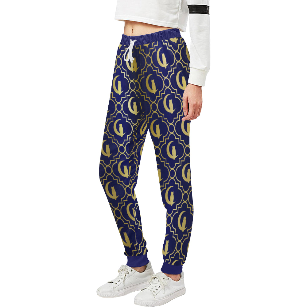 ELEGANCE OFFICIAL Women's All Over Print Sweatpants (Model L11)