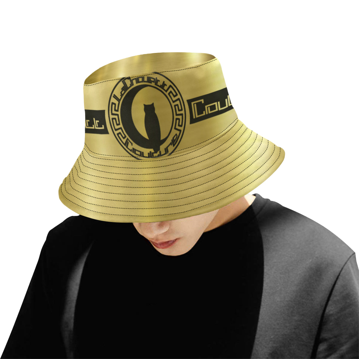 MEDU NETER GOLD All Over Print Bucket Hat for Men