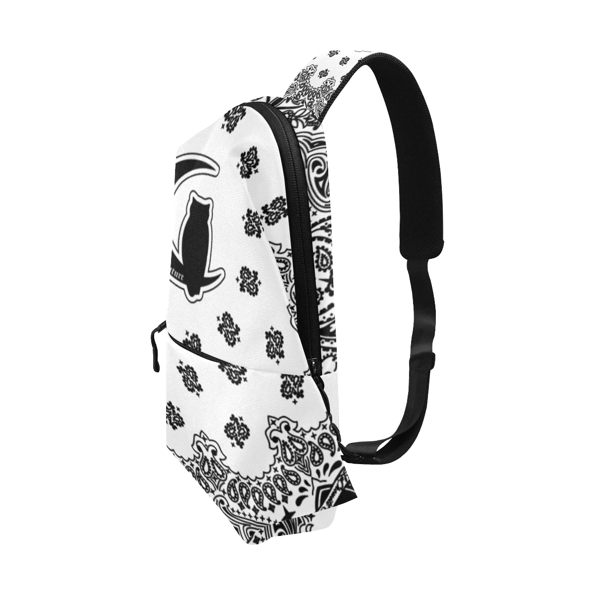 BANDANA WHITE Chest Bag