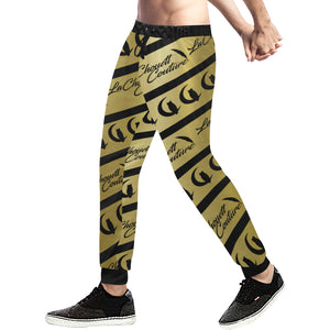 NICE ONE BLCGLD Men's All Over Print Sweatpants
