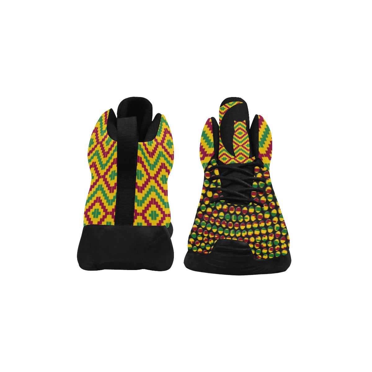 KENTE FRACTAL bling Men's Chukka Training Shoes