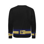 LCC STRASS Men's Rib Cuff Crew Neck Sweatshirt