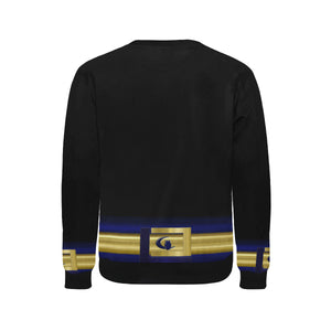 LCC STRASS Men's Rib Cuff Crew Neck Sweatshirt