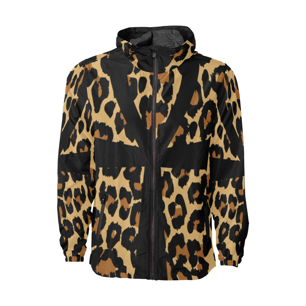 CHEETAH ANKH All Over Print Windbreaker for Unisex