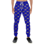 EXCELLENCE BLSKYGLD Men's All Over Print Sweatpants