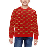 EXCELLENCE RD All Over Print Crewneck Sweatshirt for Kids (Model H29)