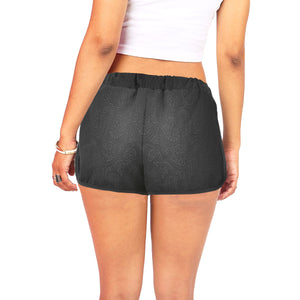 BANDANA LUXURY BLCC Women's All Over Print Relaxed Shorts