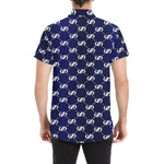 EXCELLENCE BLWHT Men's All Over Print Short Sleeve Shirt