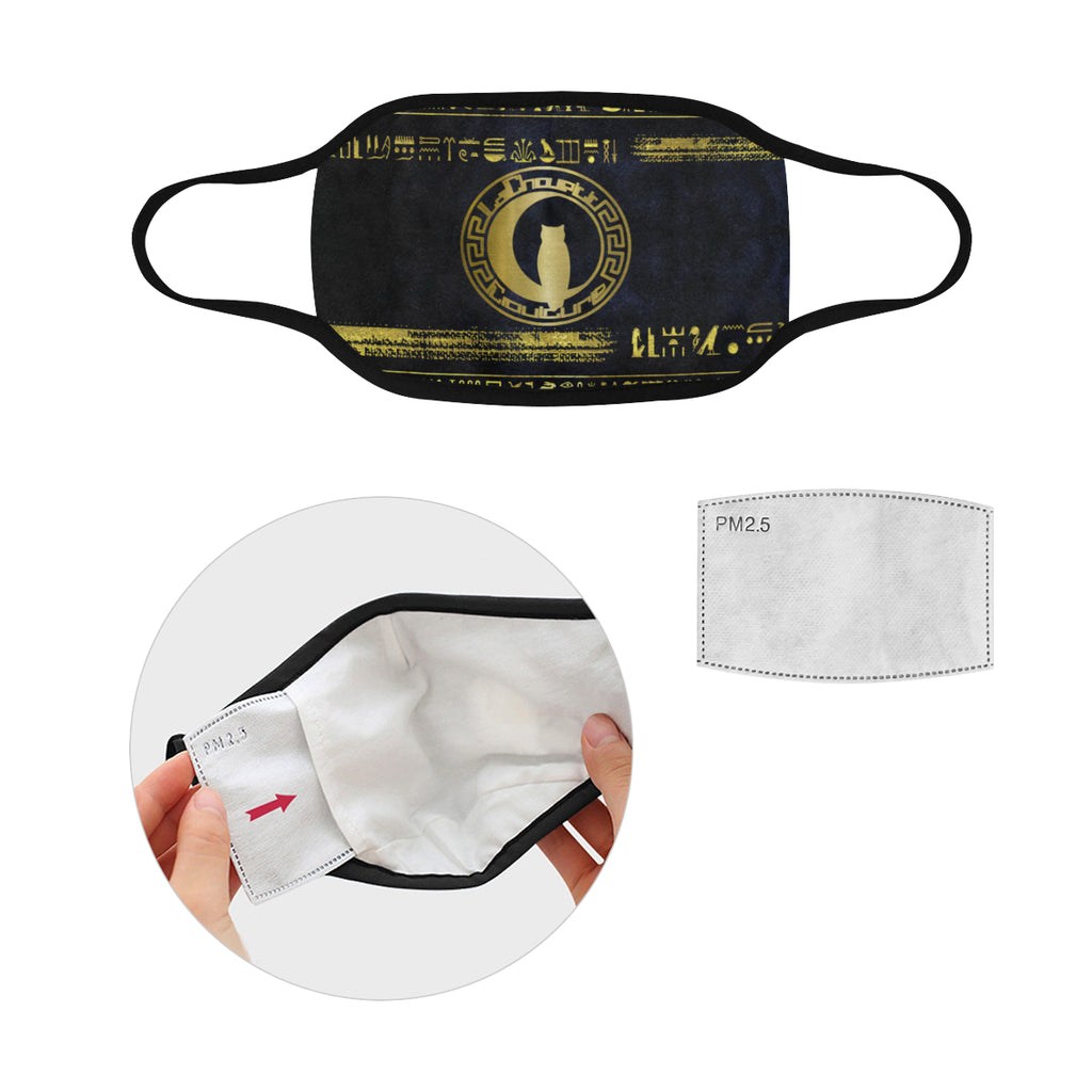 HIEROGLYPH DELUXE Mouth Mask in One Piece (2 Filters Included)