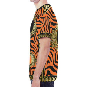 PRIVILEGE ORANGE New All Over Print T-shirt for Men