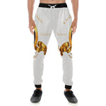 SEKHMET GODDESS WHTBLC Men's All Over Print Sweatpants (Model L11)