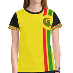 RASTA STYLE New All Over Print T-shirt for Women (Model T45)