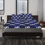 GOODY BLUE WHITE 3-Piece Bedding Set
