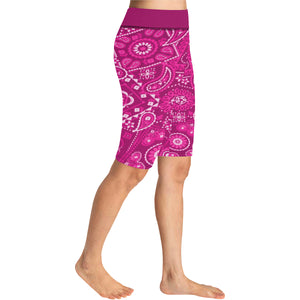 BANDANA VIRAL PINKISH All Over Print Knee Length Leggings