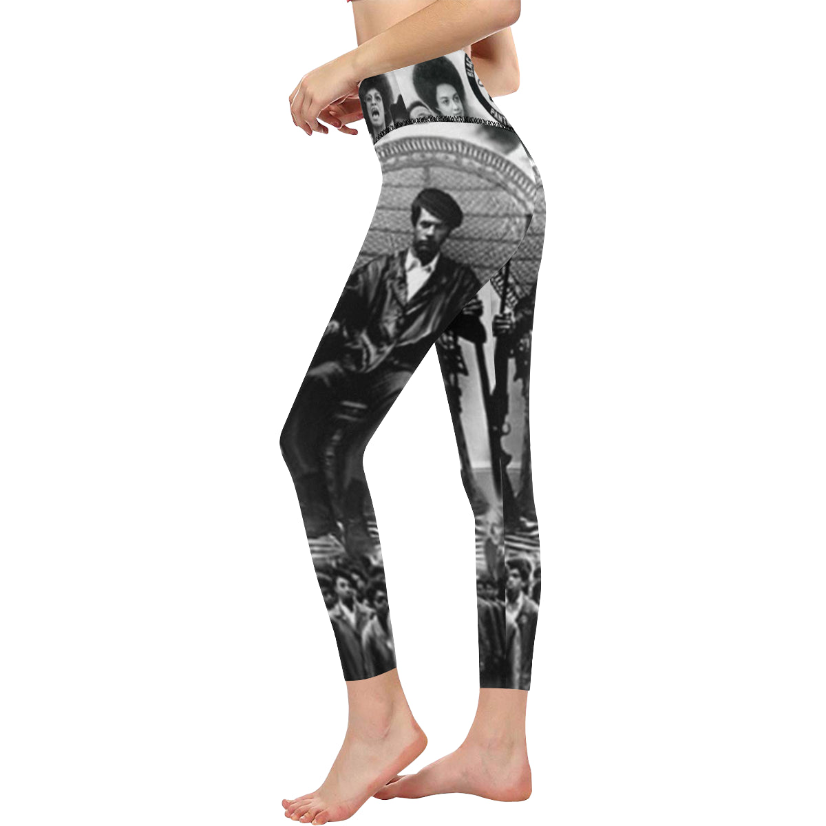 BLACK PANTHER PARTY High-Waisted Leggings