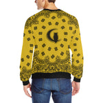 BANDANA LK Men's Rib Cuff Crew Neck Sweatshirt