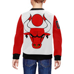 HATHOR BULLS RW All Over Print Crewneck Sweatshirt for Kids