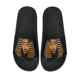 NIPSEY THA GREAT PHAROAH Men's Slide Sandals (Model 057)