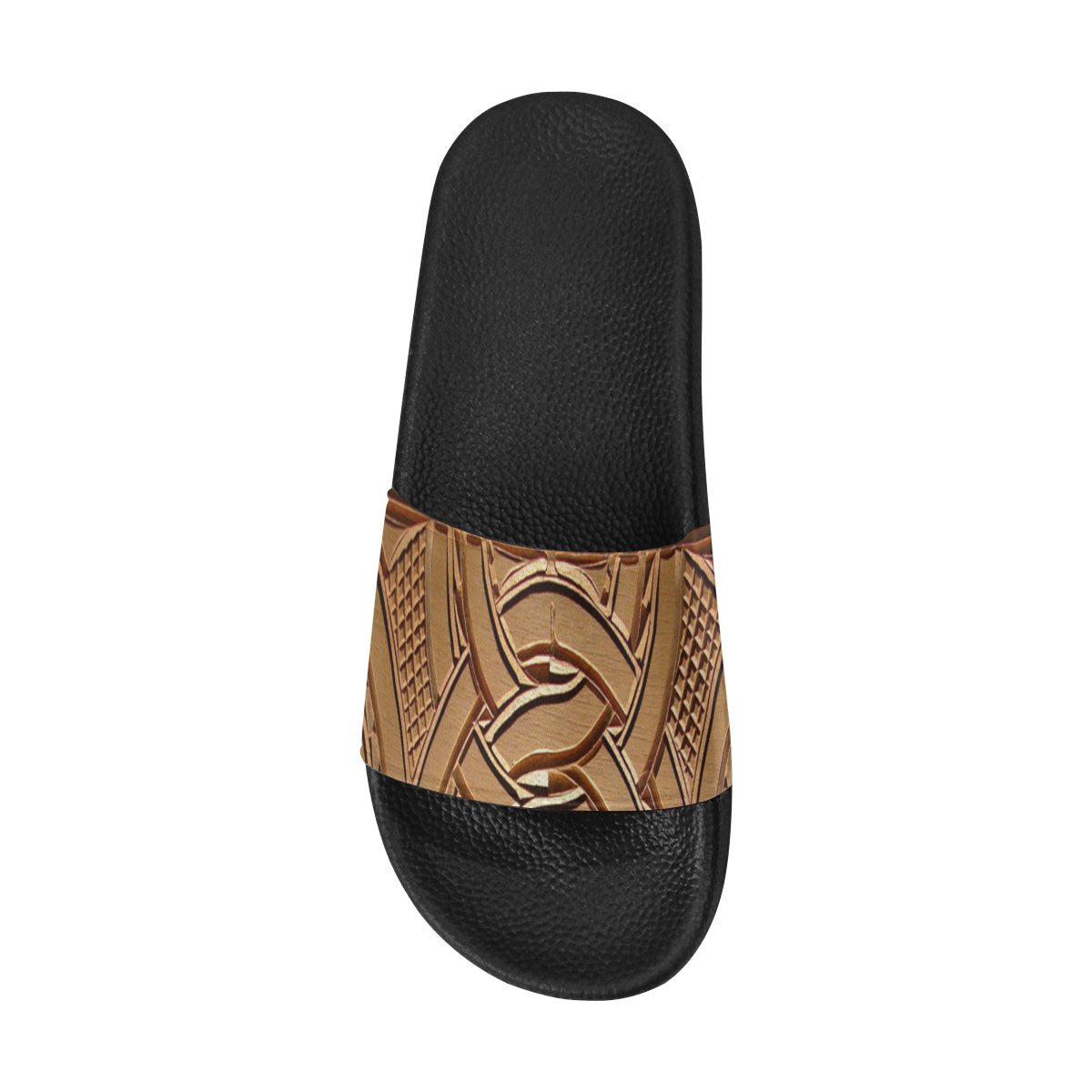 TEMBE ART WOOD Men's Slide Sandals
