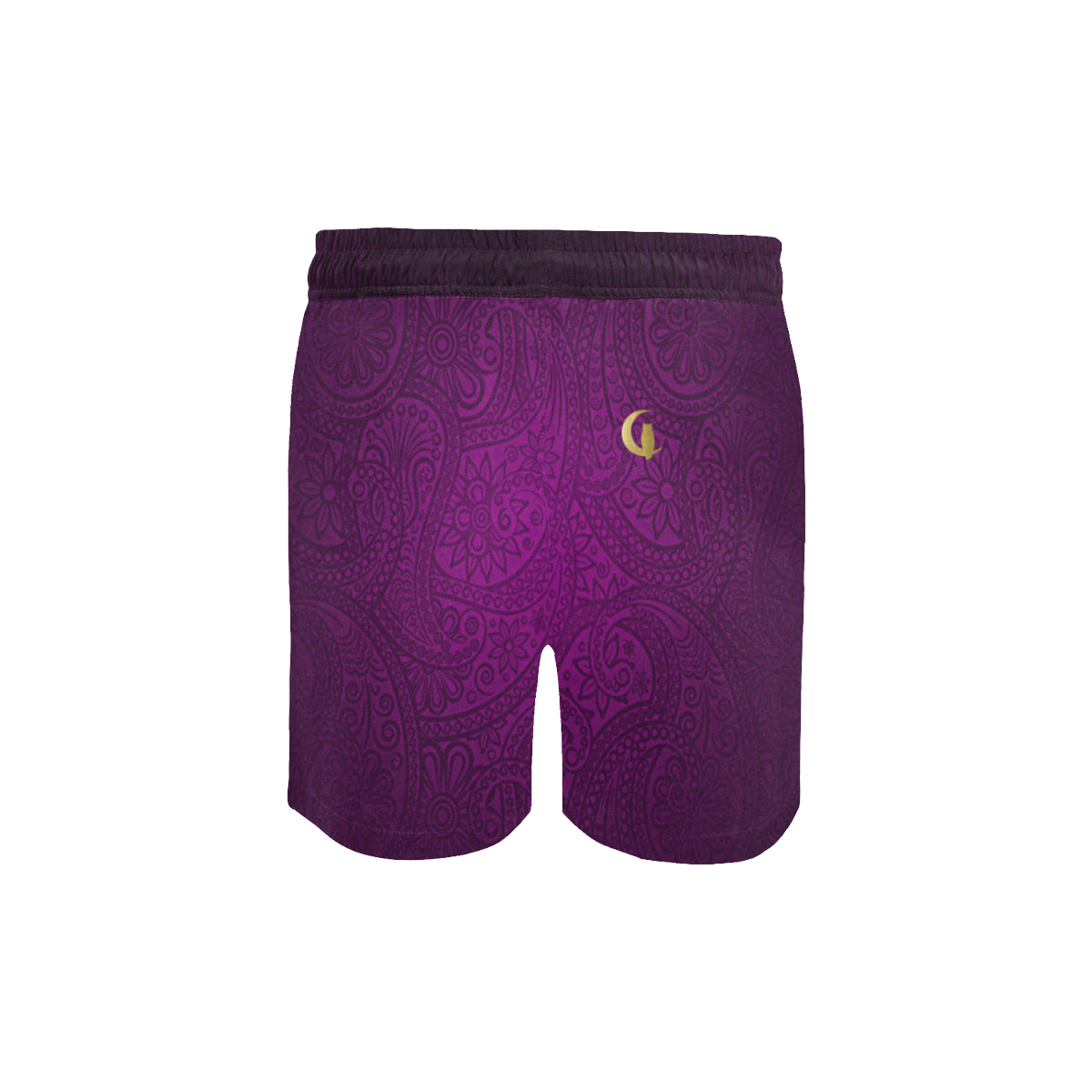 LUXURY PRPLE GANG Men's Mid-Length Swim Shorts (Model L39)