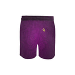 LUXURY PRPLE GANG Men's Mid-Length Swim Shorts (Model L39)