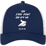 On s'en fout Snapback Trucker Cap