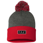 LCC PATCH Pom Pom Knit Cap