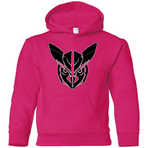 Owl Face Transformers Kids Pullover Hoodie