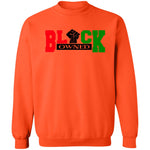 BLACK OWNED RBG UNISEX Sweatshirt
