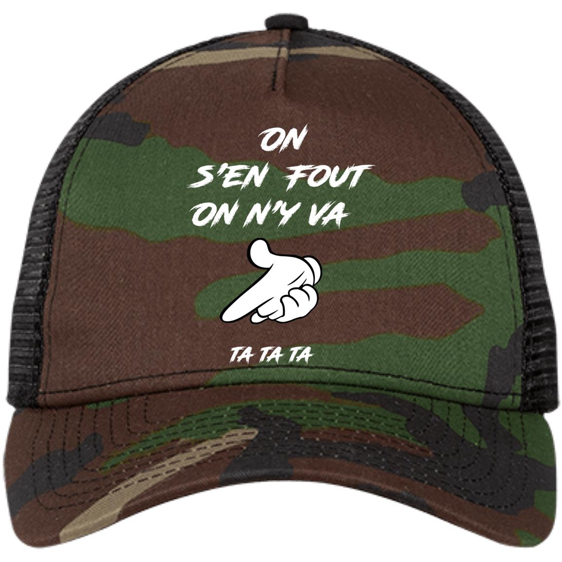 On s'en fout Snapback Trucker Cap