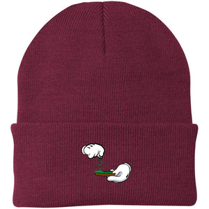 BURN THE OPPS Knit Cap
