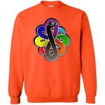 Infinity Snake of B-mwelo(chakras) Sweatshirt  8 oz.