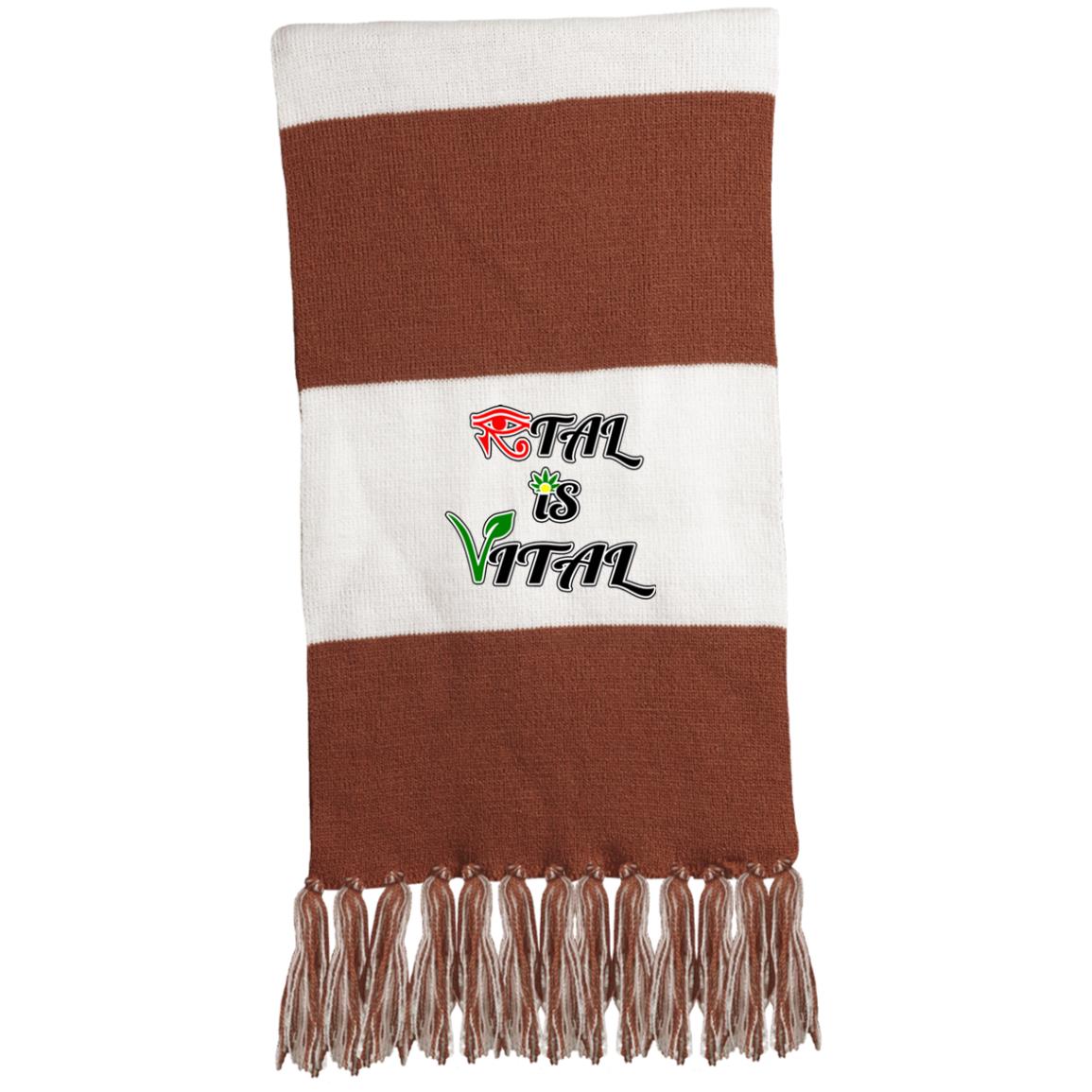 Ital Is Vital EM Fringed Scarf