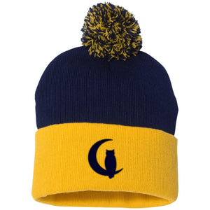 LaChouett BR Pom Pom Knit Beanie Cap