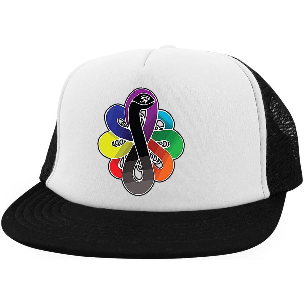 Chackra Snake of creation Trucker Snapback