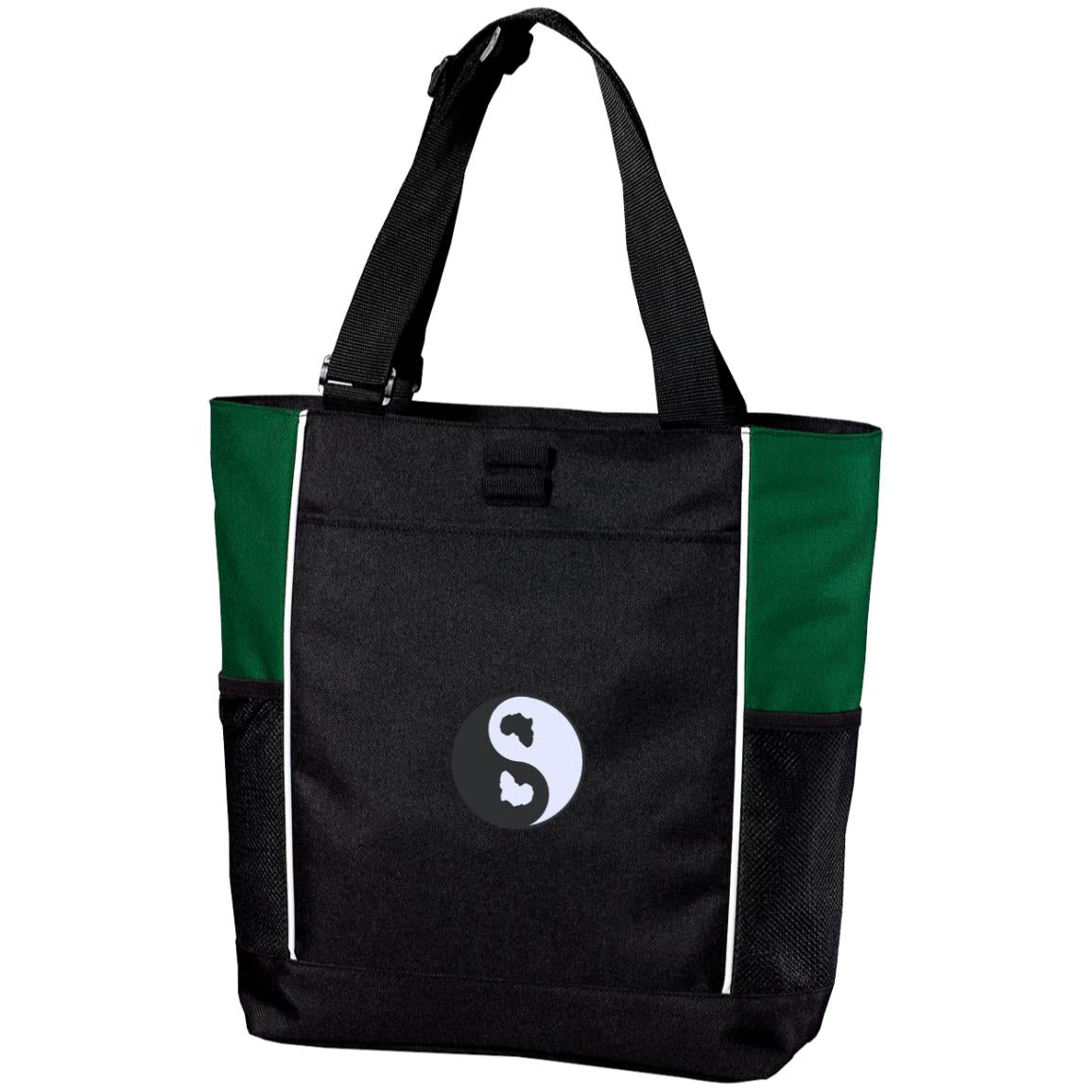 Ying Yang KMT Zipper Tote Bag