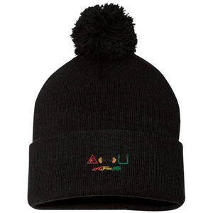 AFREEKA Pom Pom Knit Cap