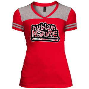 Nubian By Nature Ladies V-Neck T-Shirt