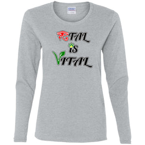 Ital Is Vital Ladies' LS T-Shirt