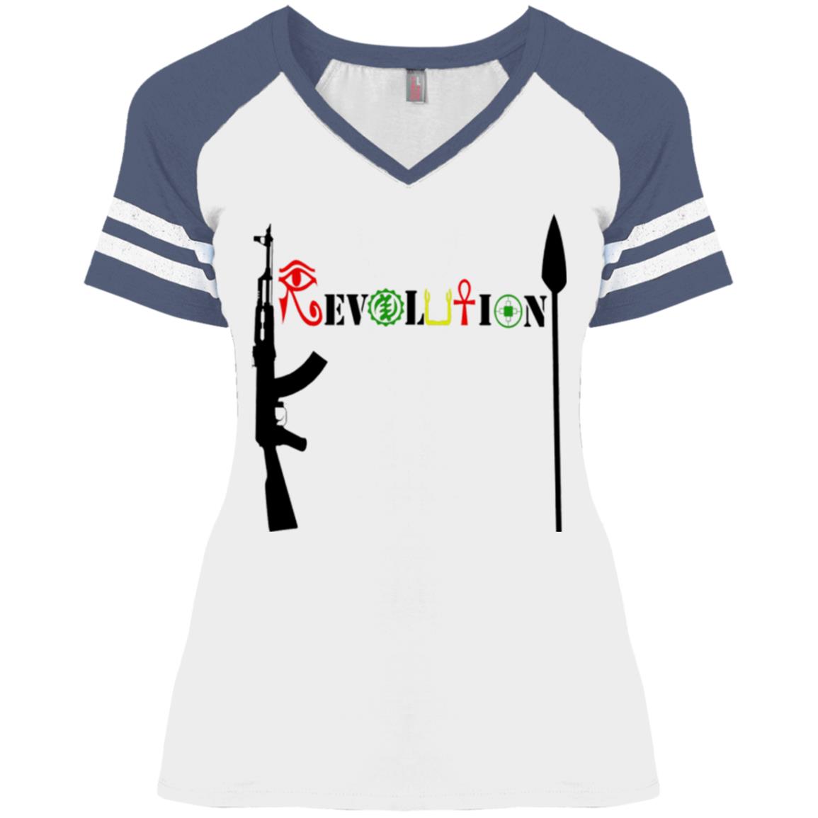 Revolution Ladies' V-Neck T-Shirt