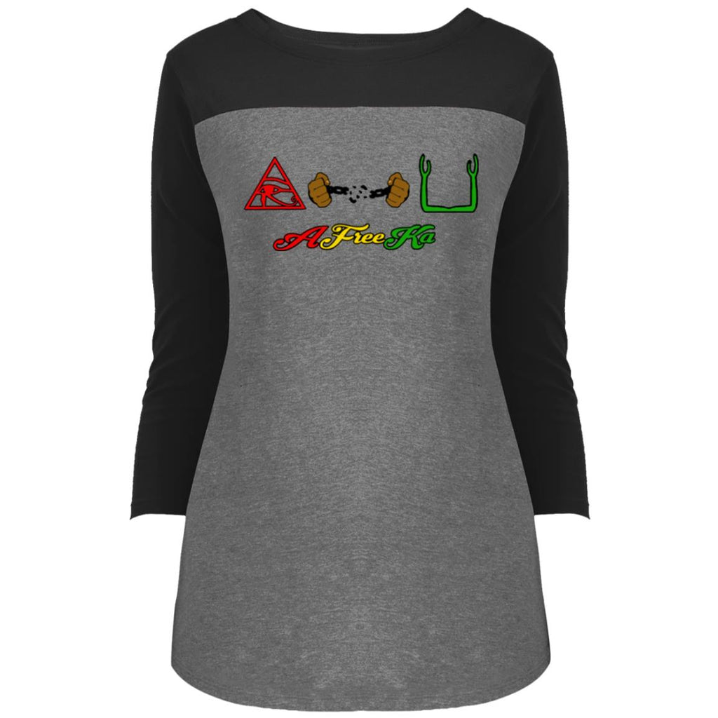 Afreeka DTG Women' 3/4 Sleeve T-Shirt