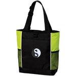 Ying Yang KMT Zipper Tote Bag