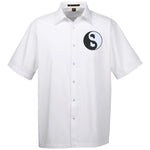 Ying Yang KMT Men's Snap Closure Short Sleeve Shirt