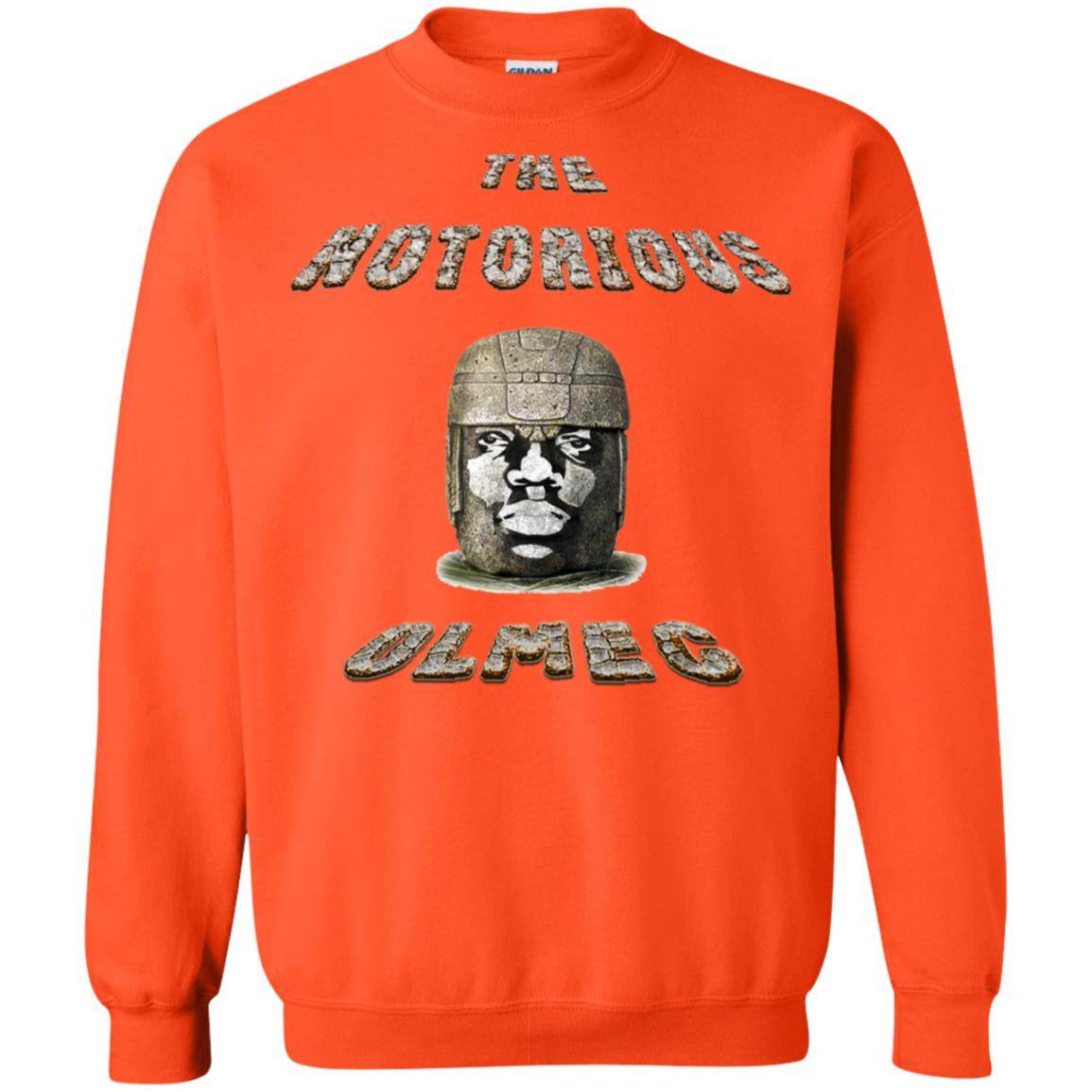 The Notorious Olmec Crewneck  Sweatshirt  8 oz.