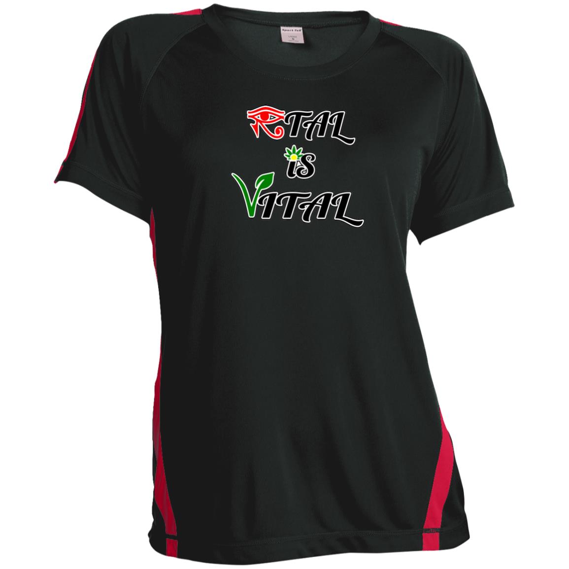 Ital Is Vital Ladies' Polyester T-Shirt