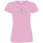 Afrika Hearthbeat Ladies' Jersey T-Shirt