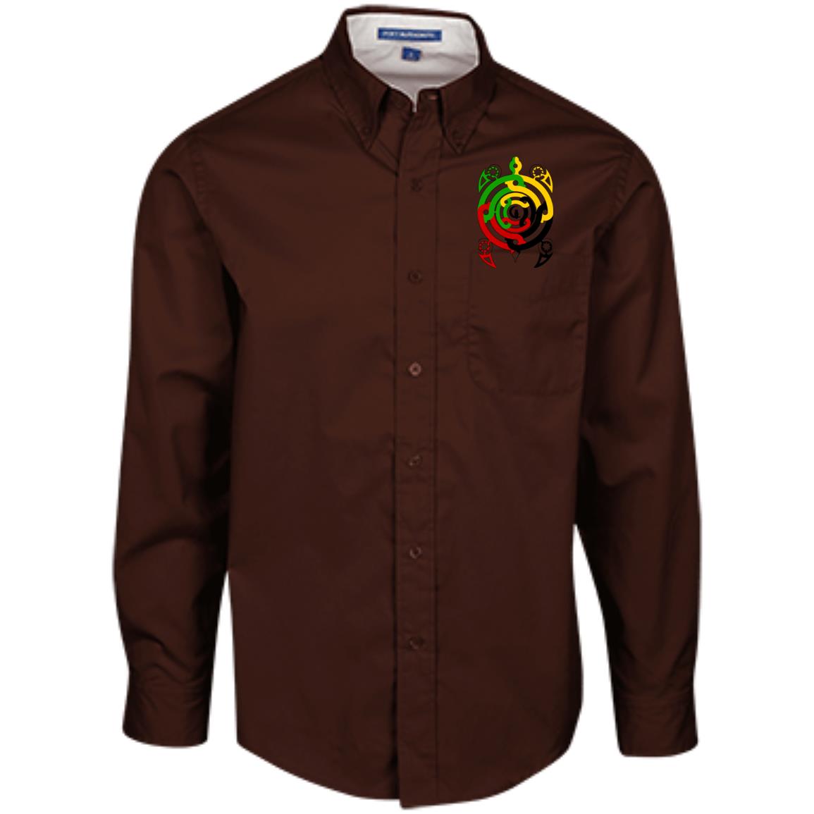 Tembe Art Men's LS Dress Shirt