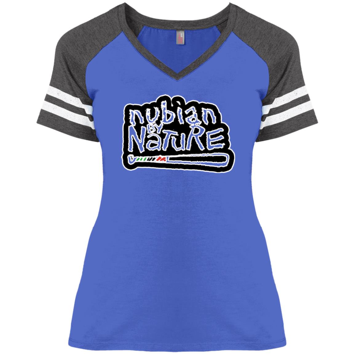 Nubian By Nature Ladies' V-Neck T-Shirt