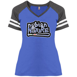 Nubian By Nature Ladies' V-Neck T-Shirt